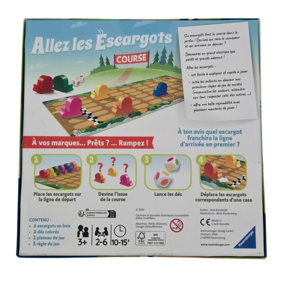 New Snail's Pace Race - Family Game - French Version - Picture 2 of 2